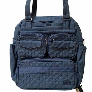 Lug Mini Puddle Jumper 3 Heather Indigo backpack